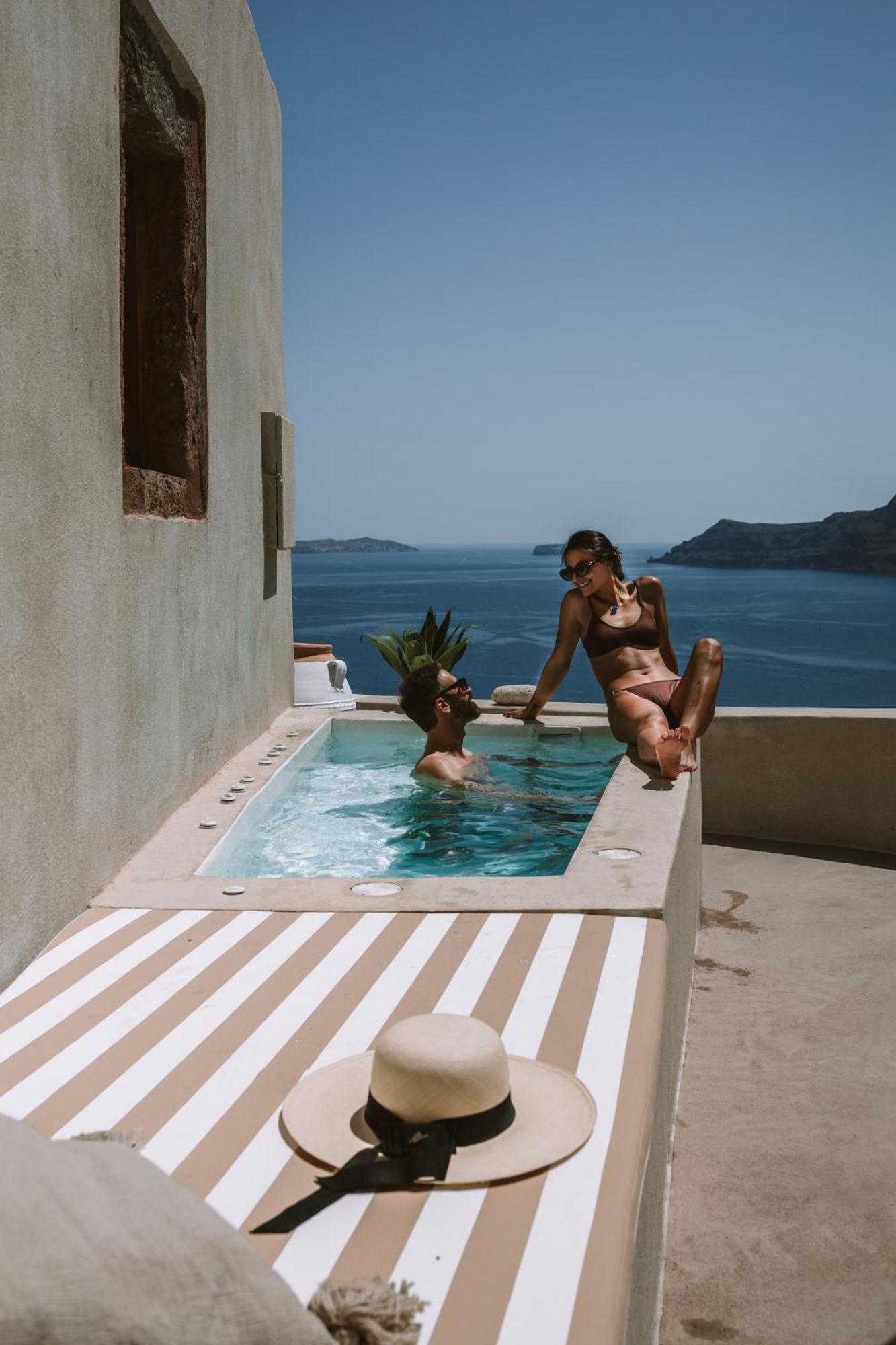 Spitia Santorini Villa Collection Oía Exteriér fotografie
